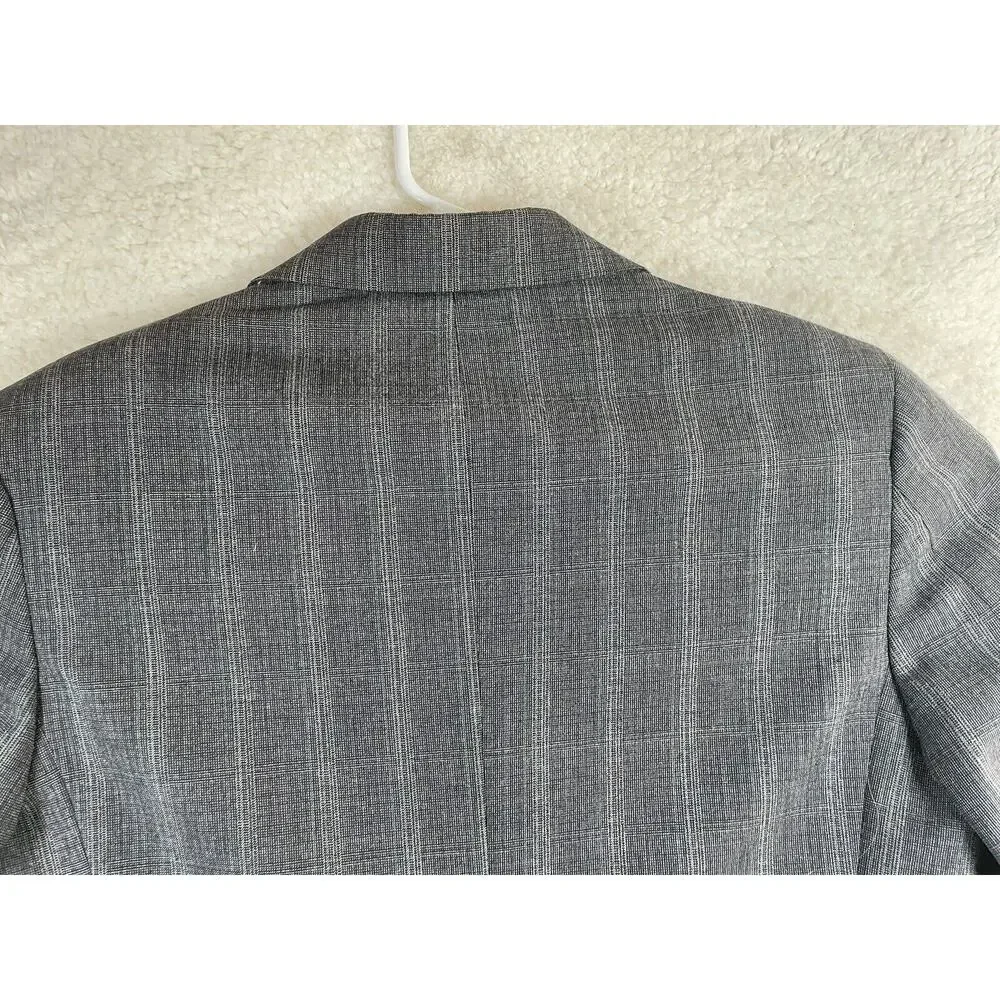 Richmann Brothers Wool Blazer Mens Sz 42 Gray Embassy Square Suit Jacket READ